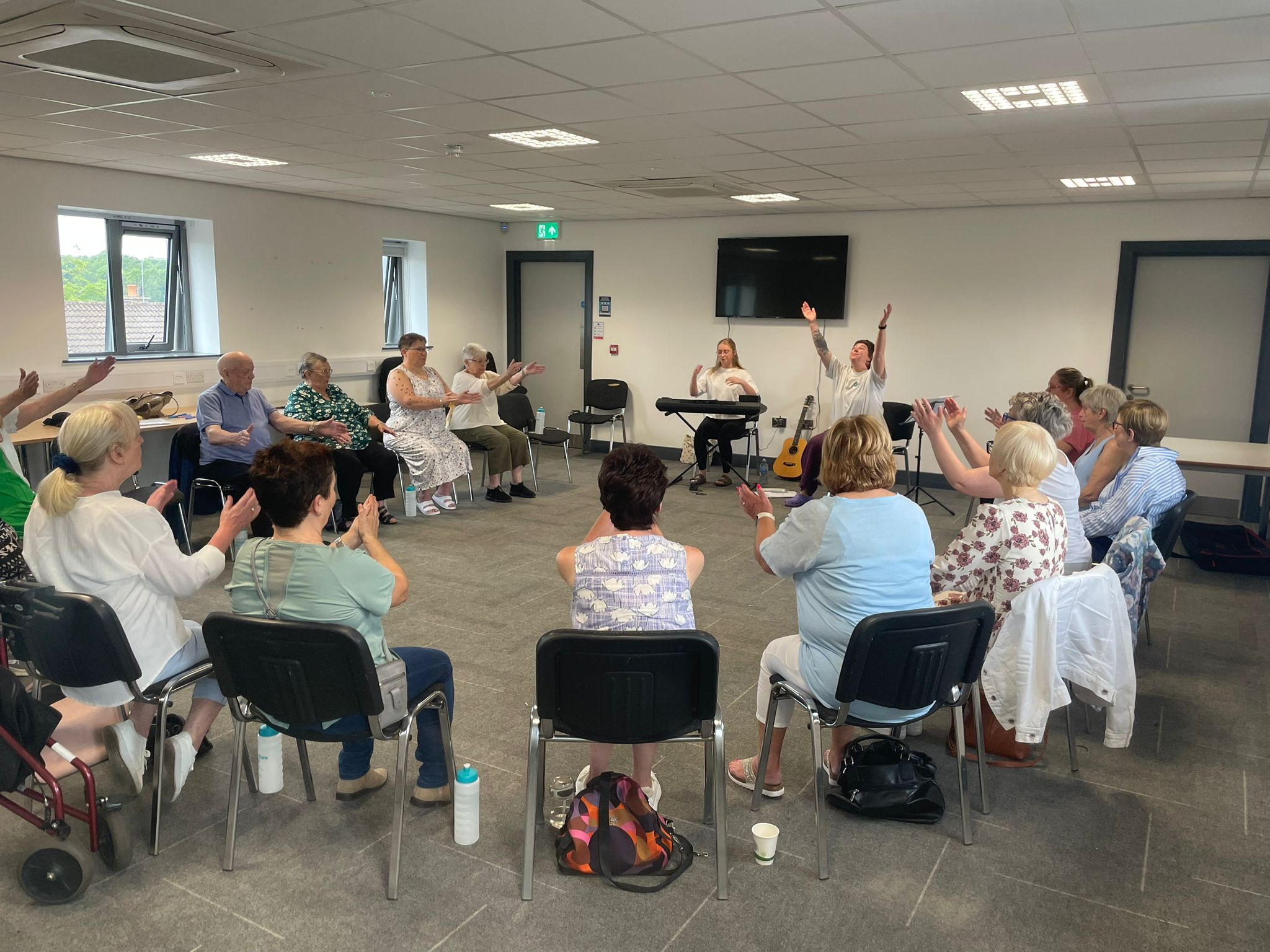 Creative Connections group workshop session